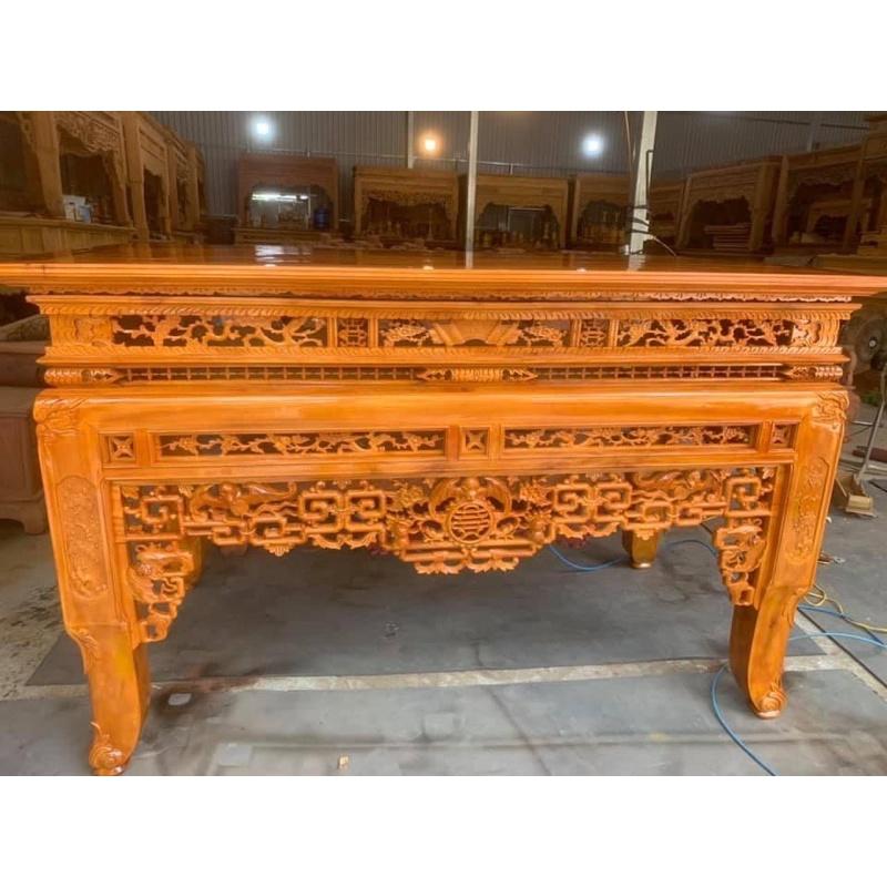 Án gian gỗ mít chân 12cm