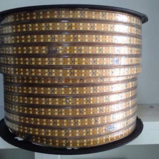 Dây led 2835 - 2 hàng , 2835 - 3 hàng - ánh sáng vàng điện 220V ánh sáng trắng, ánh xanh dương