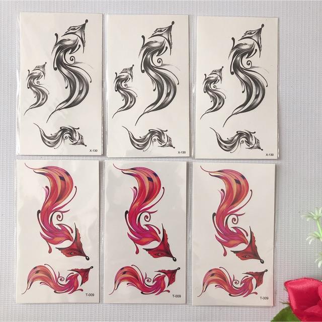Combo 6 tấm hồ ly màu 10x6cm