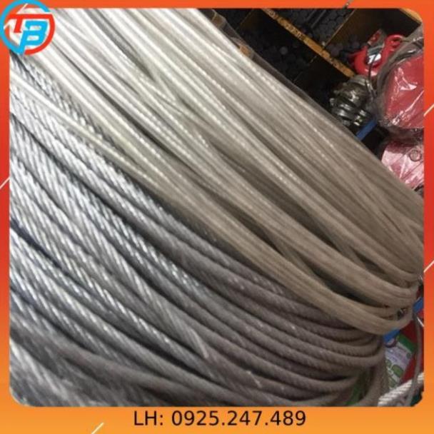 Dây Cáp phi 4 mạ thép