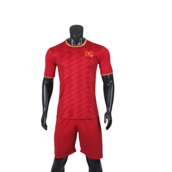 Quần Áo Đá Banh Nam Đội Tuyển Việt Nam Sea Game 30- chất vải Thun lạnh Polyester cao cấp , có lỗ thoáng khí , nhanh khô