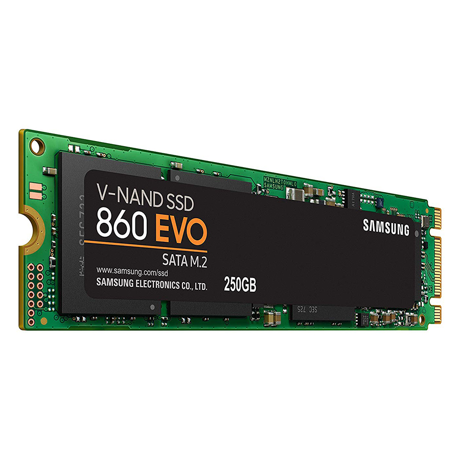 Ổ Cứng SSD Samsung 860 Evo MZ-N6E250BW 250GB Sata III M.2 2280 - Hàng Nhập Khẩu