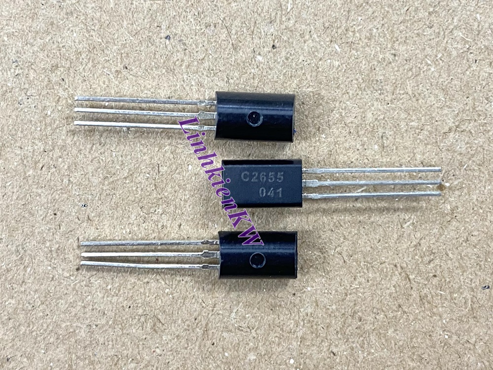 10 Con Transistor nghịch C2655 chân đồng mới chính gốc CJ 100%.