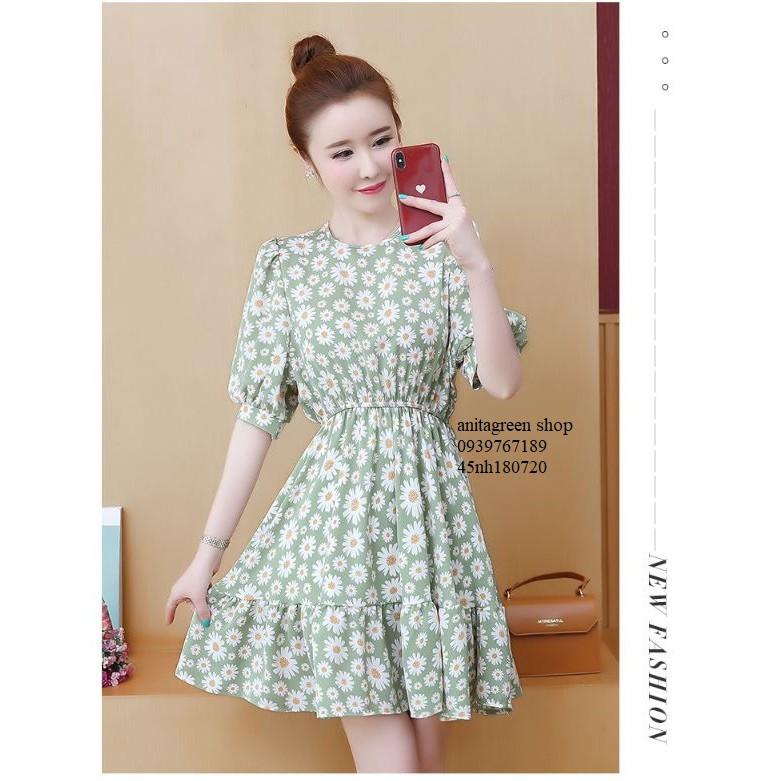 Nh180720-ĐẦM XÒE HOA CÚC TAY PHỒNG