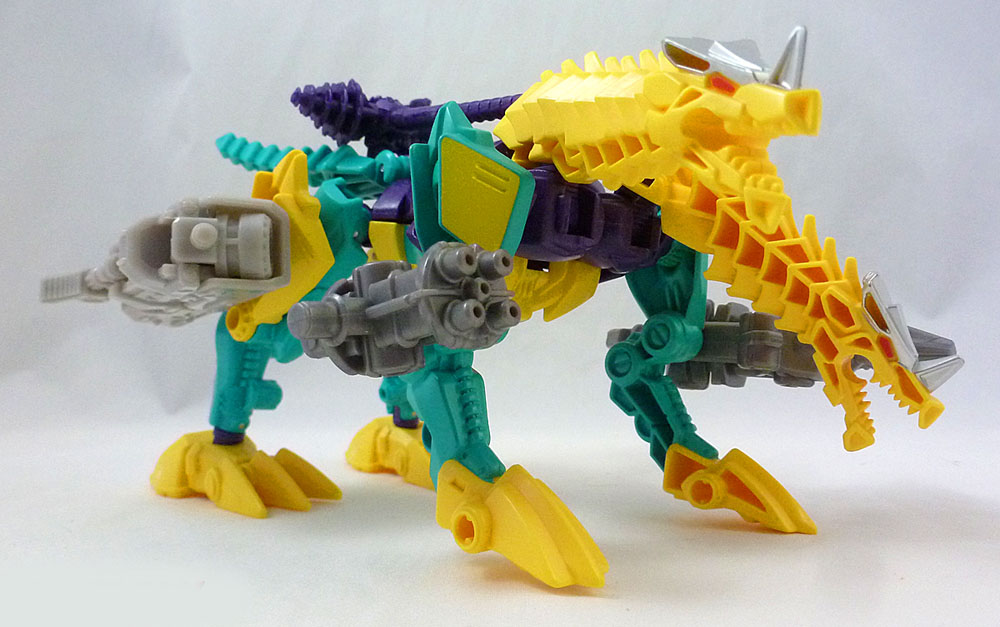 Mô hình Người máy Robot Khủng long biến hình Beast Hunters Twinstrike Predacon
