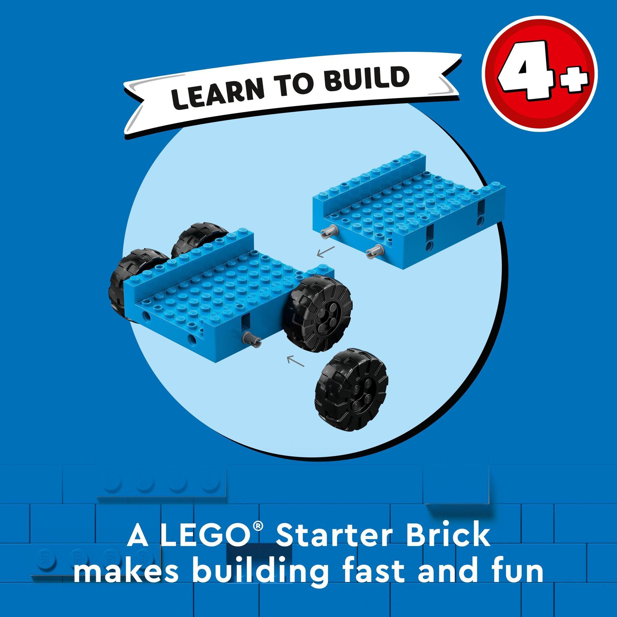 LEGO City 60391 Đồ chơi lắp ráp Xe tải và xe cần cẩu công trình (235 chi tiết)
