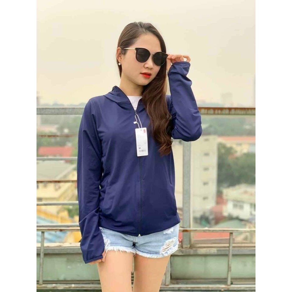 Áo chống nắng thông hơi túi cuộn cho bạn nữ THỜI TRANG
