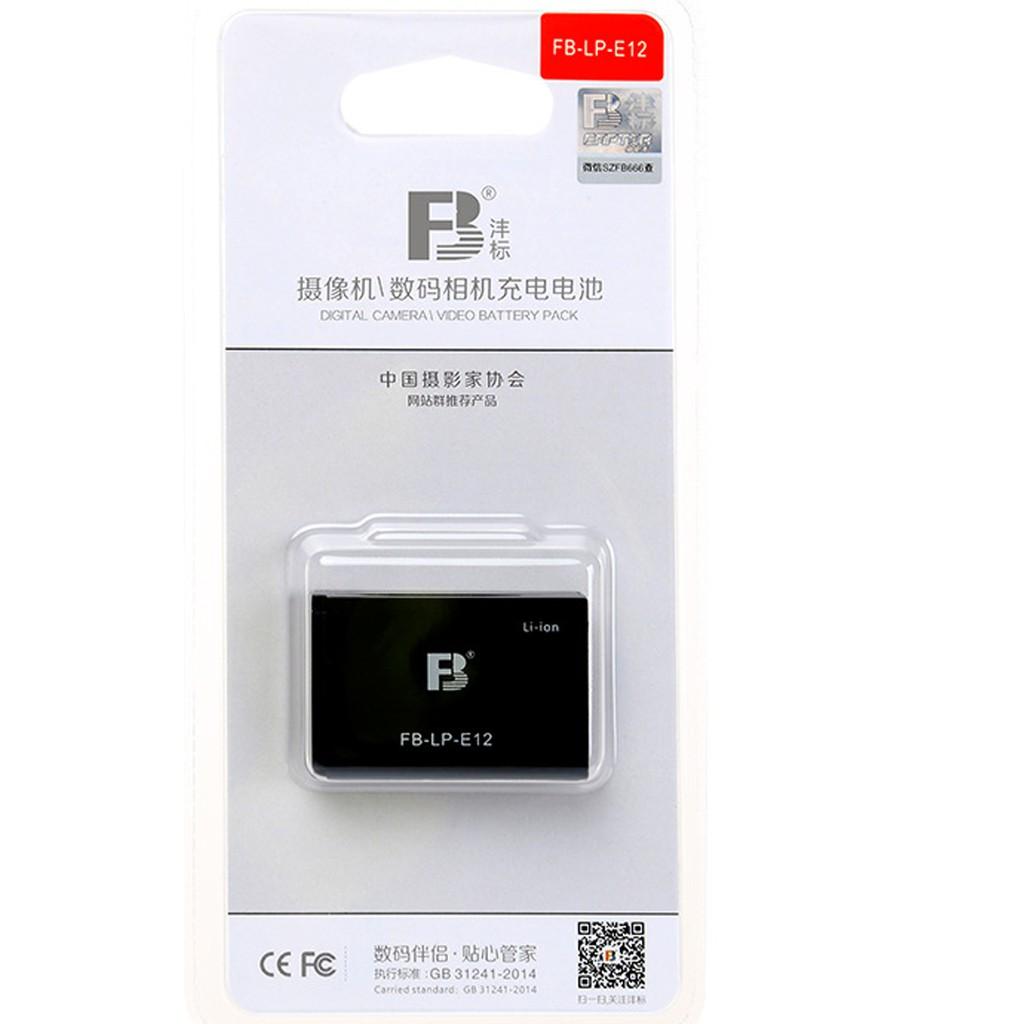 Pin máy ảnh dành cho Canon LP-E12 630mAh M10/100D/Rebel SL1/M/M2/M50/M100