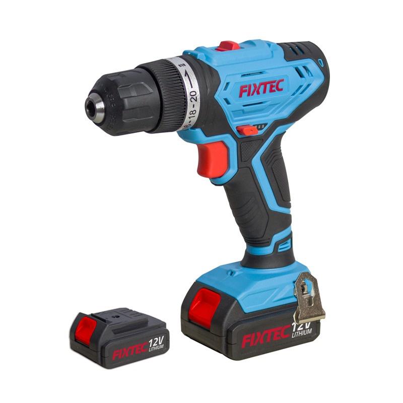 Máy khoan pin không dây FIXTEC FCD12L06 tặng kèm thêm 1 pin