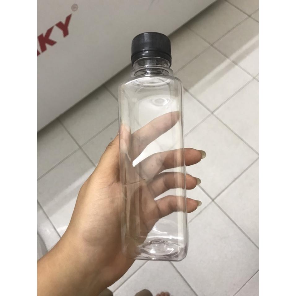 Chai nhựa trong 50ml/120ml/250ml/500ml và nắp bật/vòi nhấn/vòi ấn