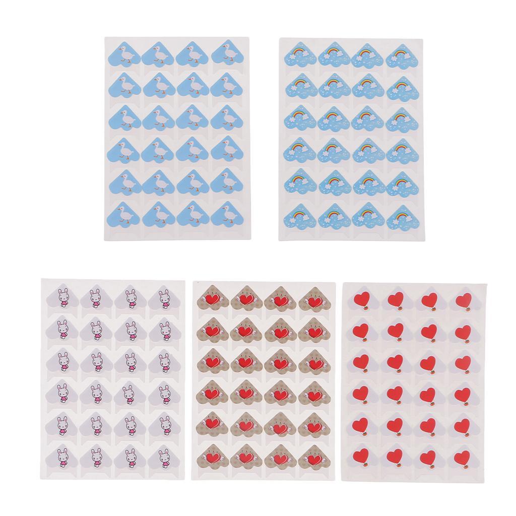 5Pcs Self-Adhesive Photo Mounting Corner Stickers For DIY Album Scrapbooking