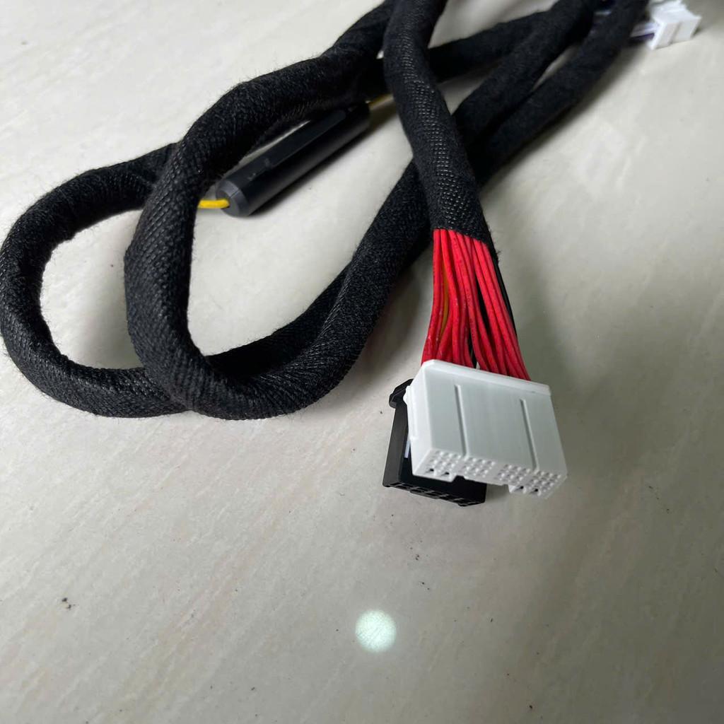 Dây cắm Amply/DSP TOYOTA, kết nối đầu nguyên bản cho xe ô tô Toyota Camry, Senna 21, Highlander 21, Avalon