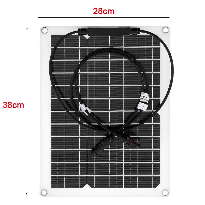 Bảng điều khiển năng lượng mặt trời 600W 300W Khung nhôm kính 12V 24V Máy phát năng lượng mặt trời đơn tinh thể Bộ sạc ắc quy ô tô Hệ thống gia đình Người cắm trại Màu sắc: 150w