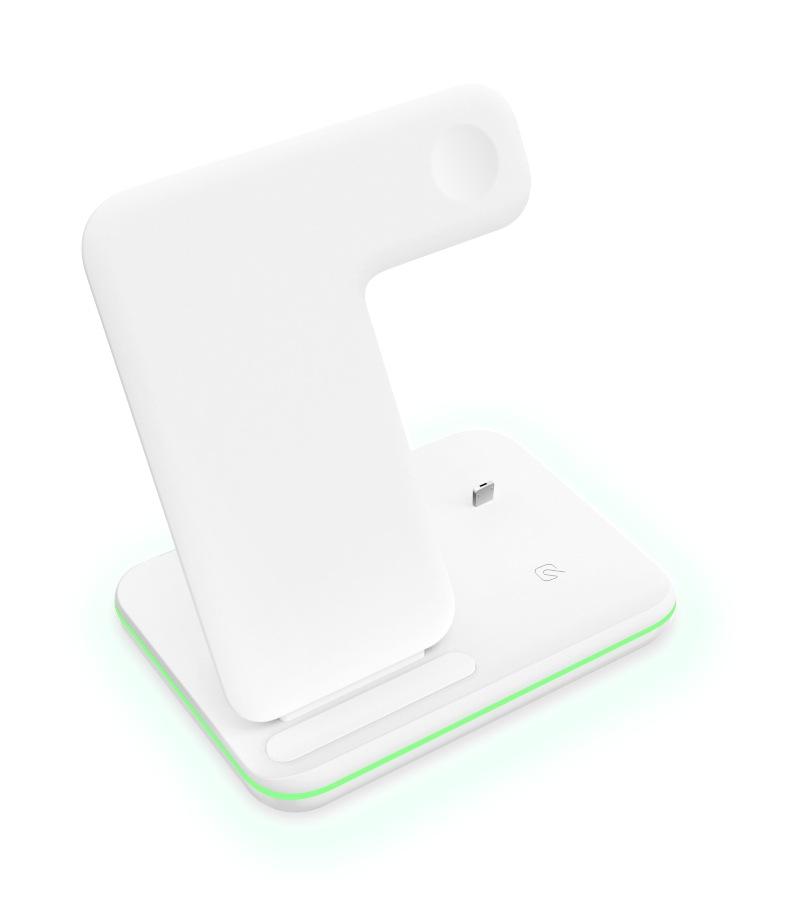 Ưu đãi đặc biệt cho đồng hồ điện thoại di động Apple bộ sạc không dây hai trong một sạc nhanh khung dọc đế sạc không dây đa chức năng