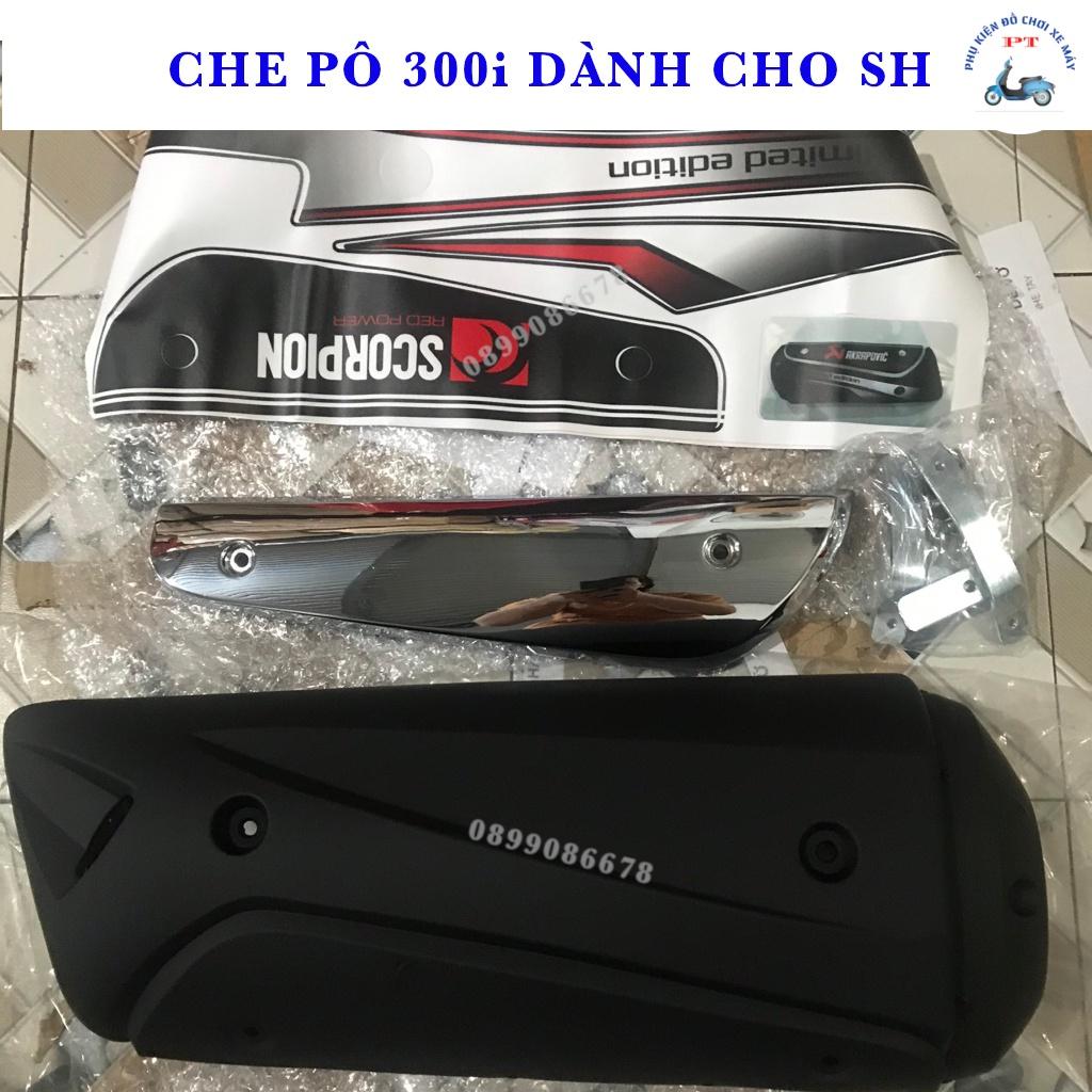 Che Pô 300i Dành Cho Xe SH Việt đời từ 2017 đến 2022 - Chụp Pô Kiểu Xe Máy