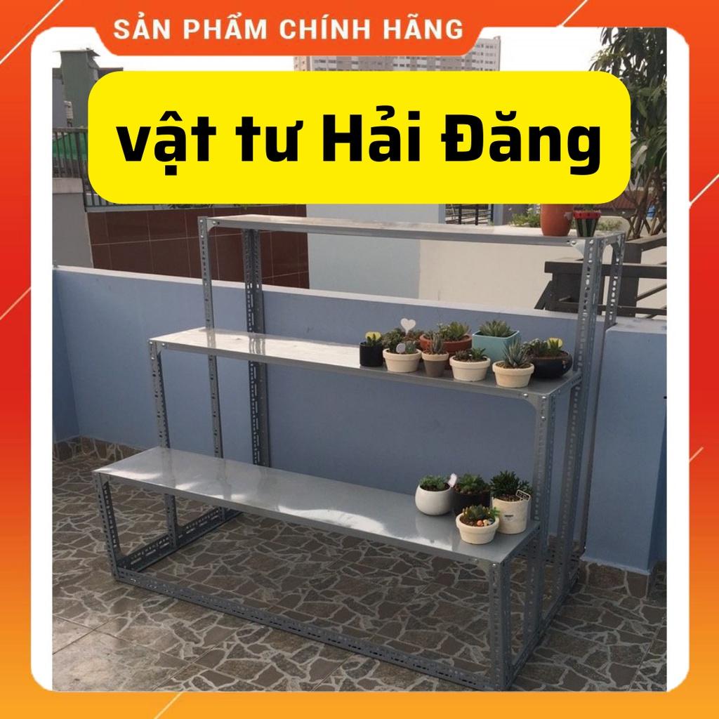 kệ sắt v lỗ bậc thang 3 tầng,sắt V3 (Rộng 30cm) x dài nhiều kích thước,kệ bậc thang,kệ trưng bầy,