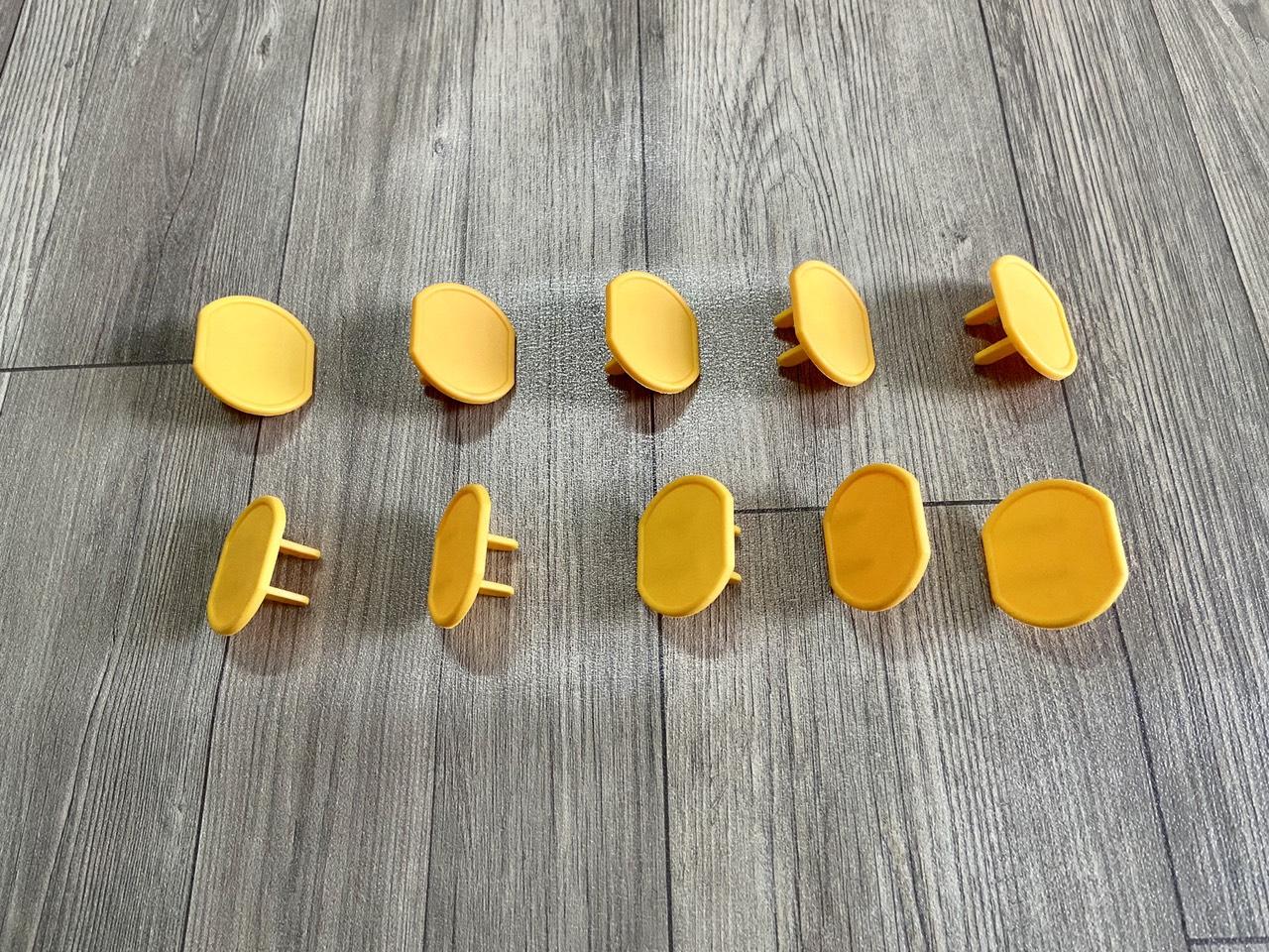 Combo 10 Nút Bịt Ổ Điện Tròn Lớn Đường Kính 3CM Bảo Vệ An Toàn Cho Bé
