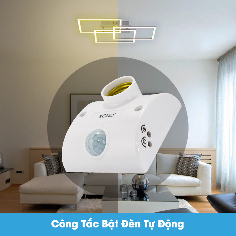 Đuôi Đèn Cảm Ứng KONO KN-LS8A