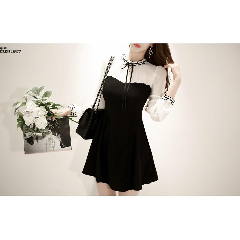 DRESS593 ĐẦM XÒE DỰ TIỆC NHÚN BÈO
