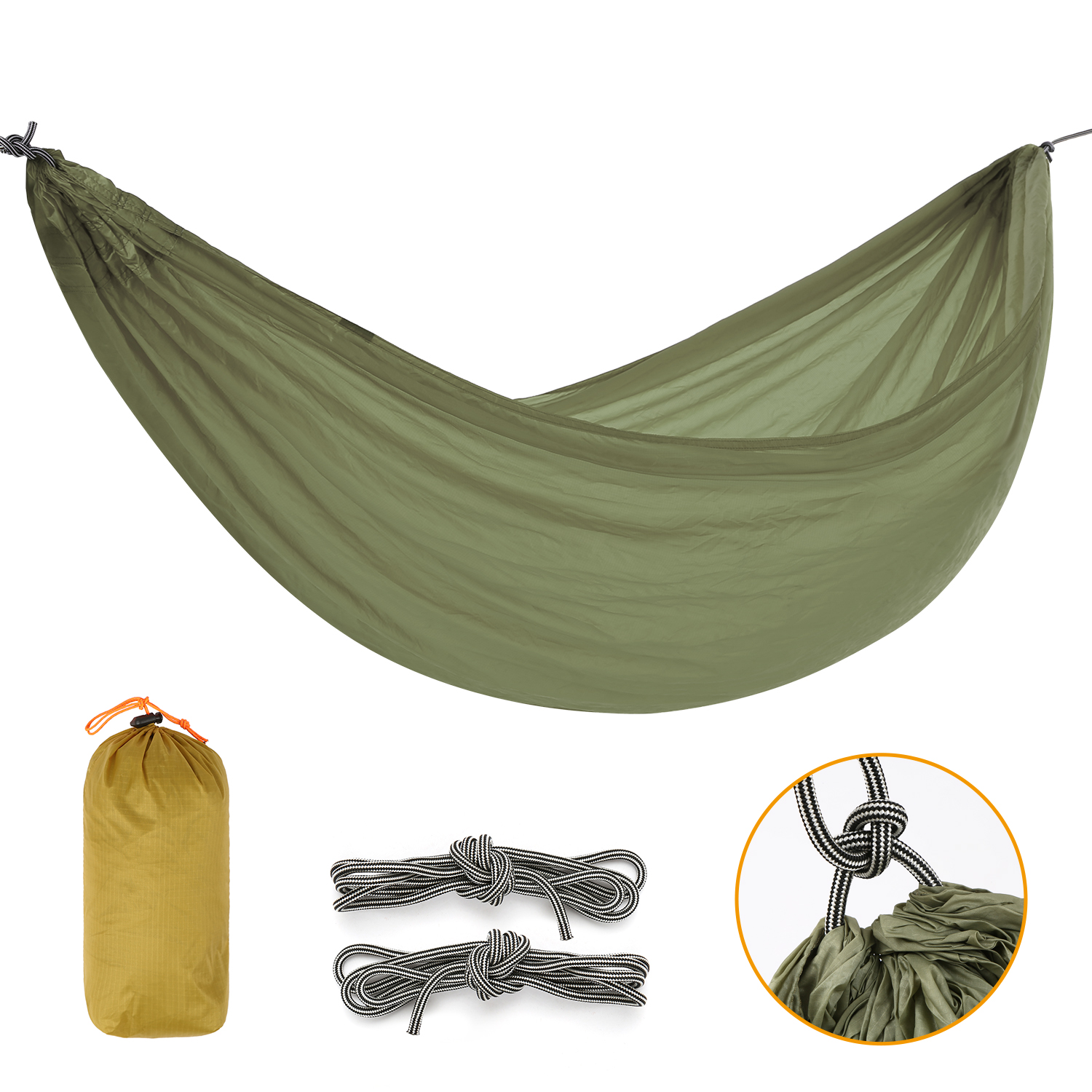 Võng Cắm Trại Siêu Nhẹ 8.2 x 4.7ft Dành Cho Du Lịch Bãi Biển