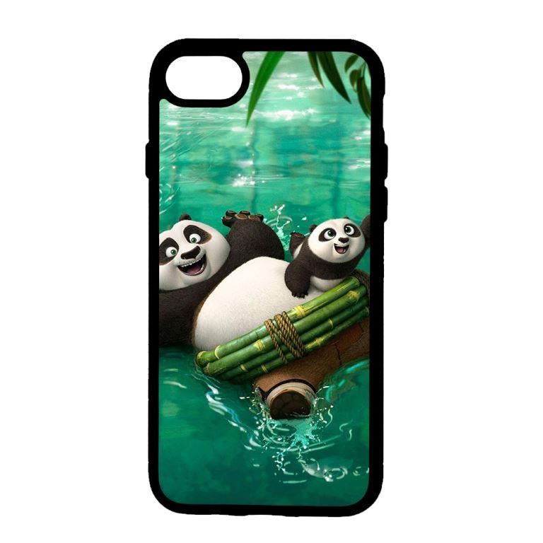 Ốp lưng dành cho điện thoại Iphone 7 PANDA Bơi
