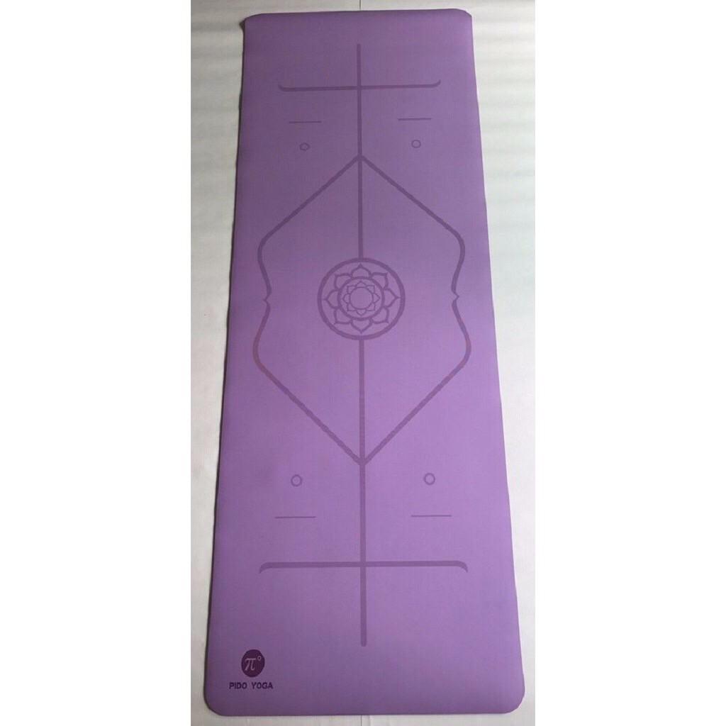 Thảm yoga pido định tuyến 5mm PU Cao Cấp