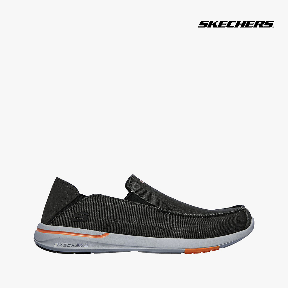 SKECHERS - Giày slip on nam Usa Elent 204085-BLK