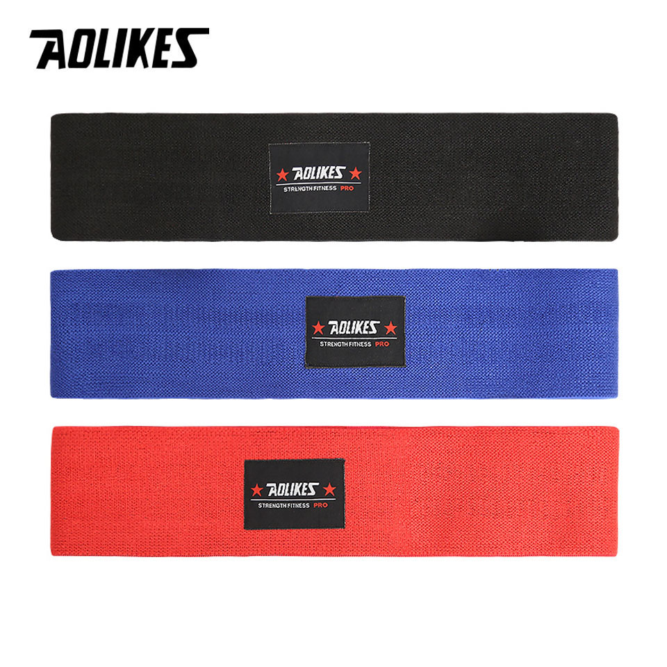 Dây kháng lực tập cơ mông đùi Hip Resistance Bands AOLIKES YE-3603