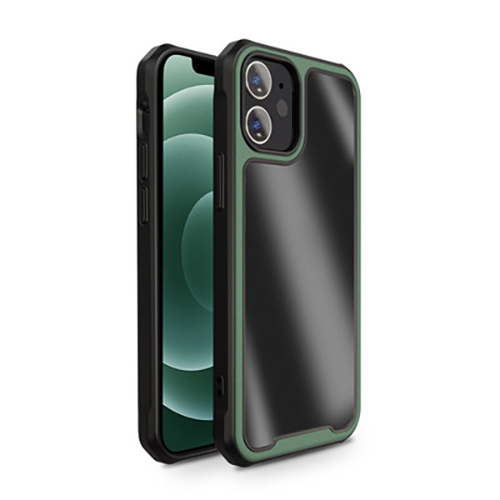 Ốp Lưng Chống Sốc Lưng Trong Cao Cấp Dành Cho Iphone 12 12 Pro 12 Pro Max 12 Mini - Hàng Chính Hãng - Iphone 12 - Xanh Lá