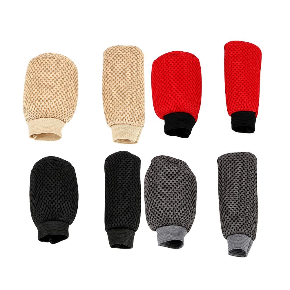 Set 2 vỏ bọc cần gạt số/ thắng tay chống trượt trang trí xe hơi