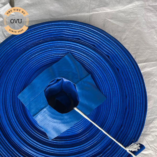 Ống bạt gân sần phi 150mm - Ống bạt tải cát sỏi Việt Úc