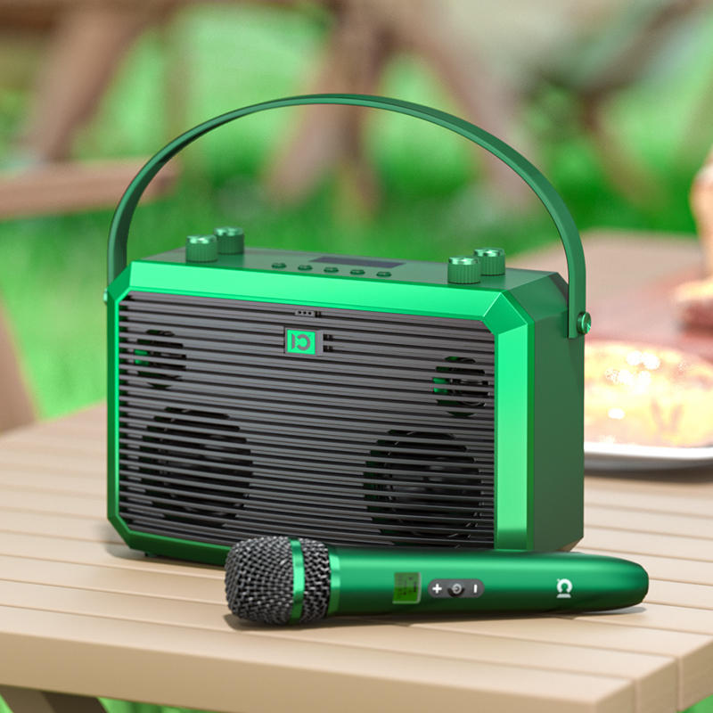 Loa Bluetooth Hát Karaoke Kèm 1 Micro Không Dây Cầm Tay Cho Gia Đình, Đi Dã Ngoại, Picnic, Du Lịch SHIDU SD-M5 - Hàng Chính Hãng