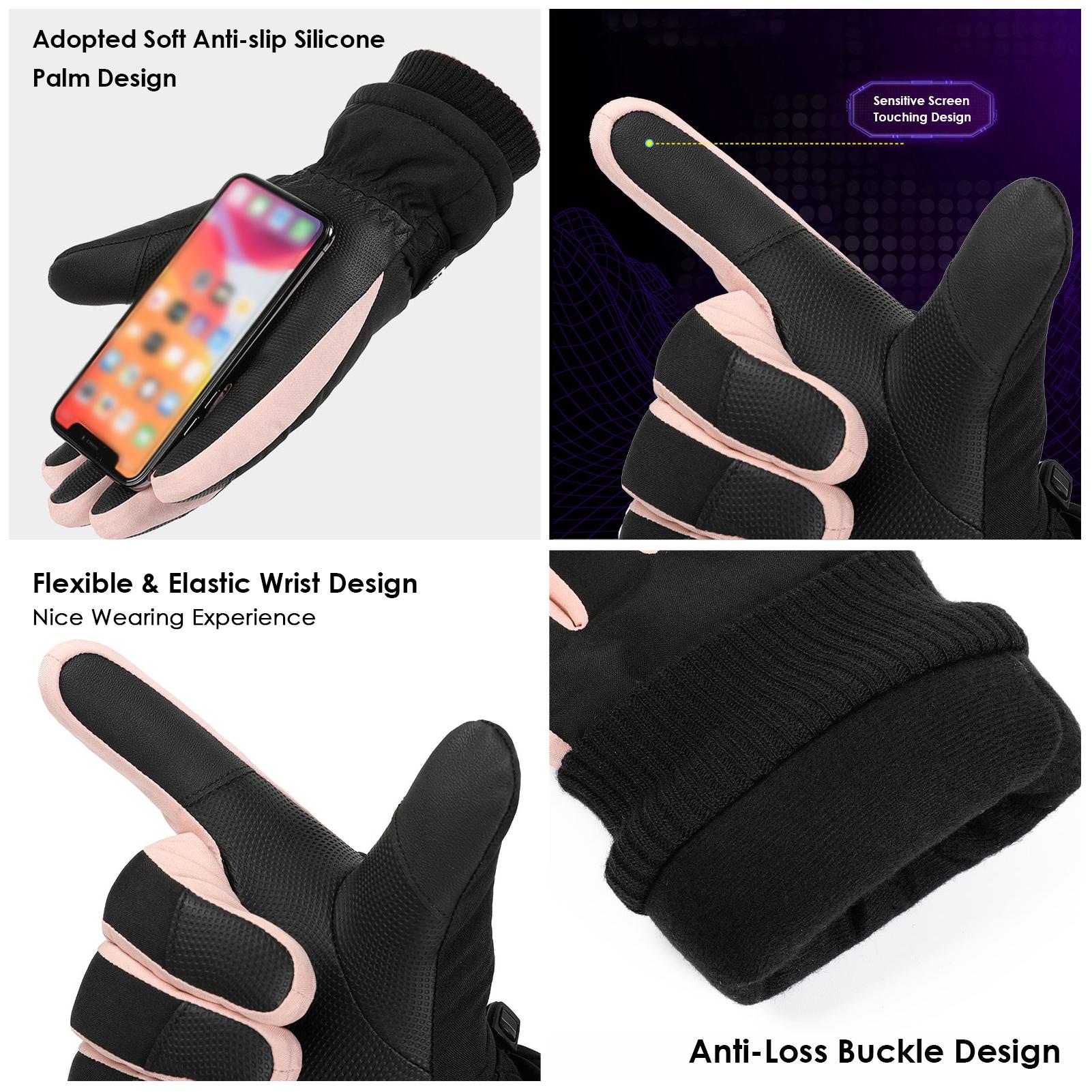 Găng Tay Đa Năng Giữ Ấm Mùa Đông Cảm Ứng Chống Trượt