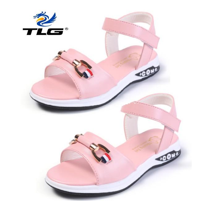 Sandal Hàn Quốc siêu dễ thương cho bé gái Đồ Da Thành Long TLG 20704