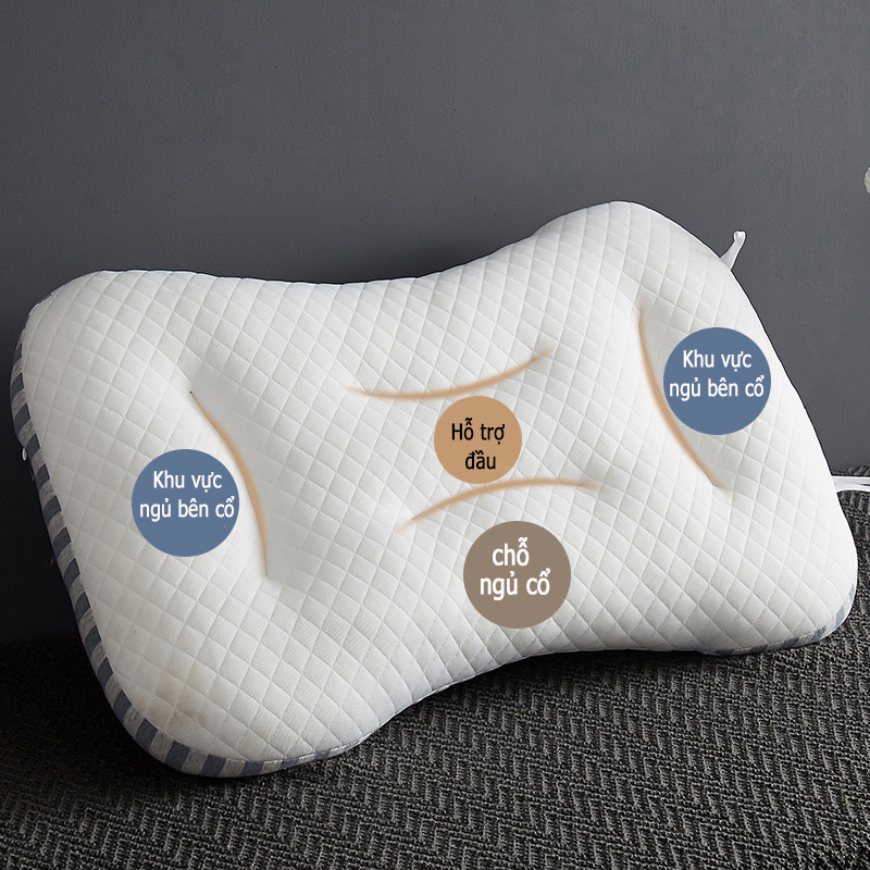 Ruột Gối Massage Xơ Đậu Nành Lông Vũ Cao Cấp HERENA 48*74cm