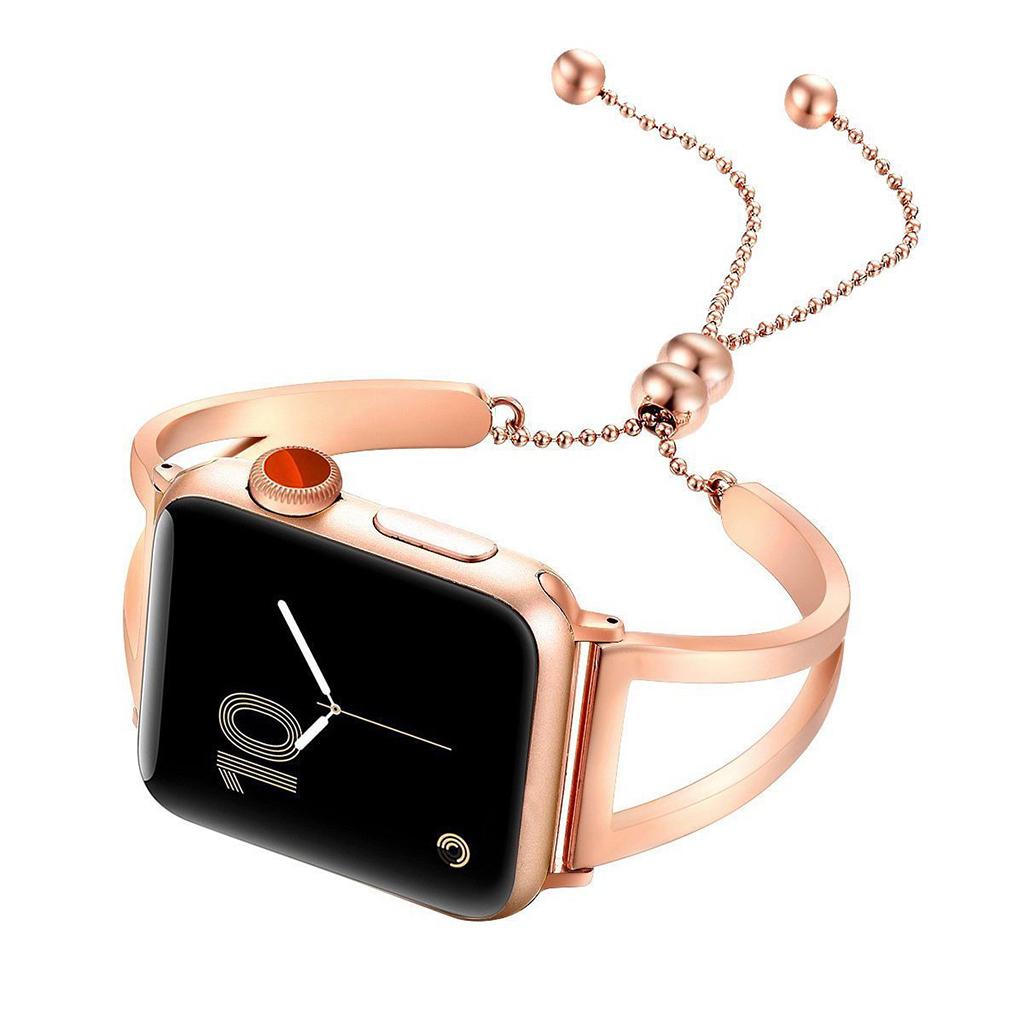 Stainless Steel Wristband Bangle Cuff For iWatch Series 1/2/3 42mm