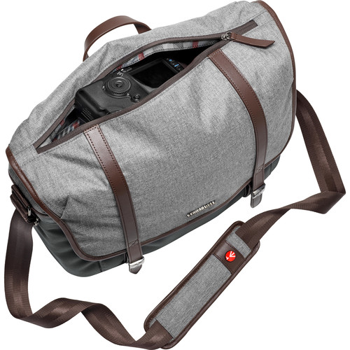 TÚI MÁY ẢNH MANFROTTO LIFESTYLE WINDSOR MESSENGER S | Hàng Chính Hãng