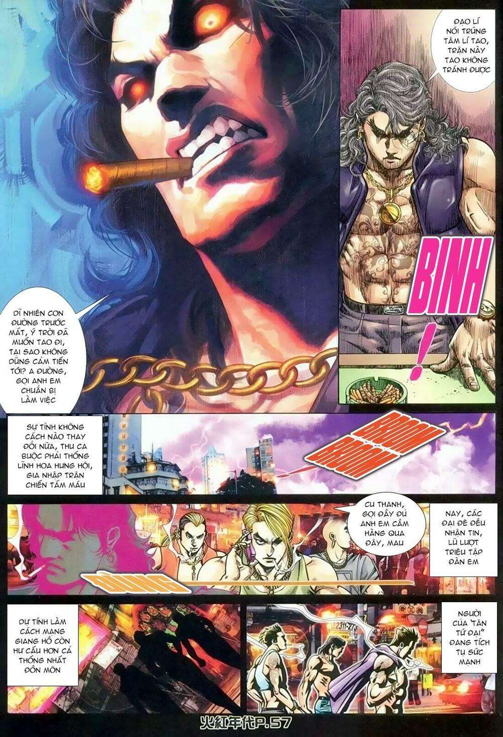 hỏa hồng niên đại hắc cốt đường chapter 135 23