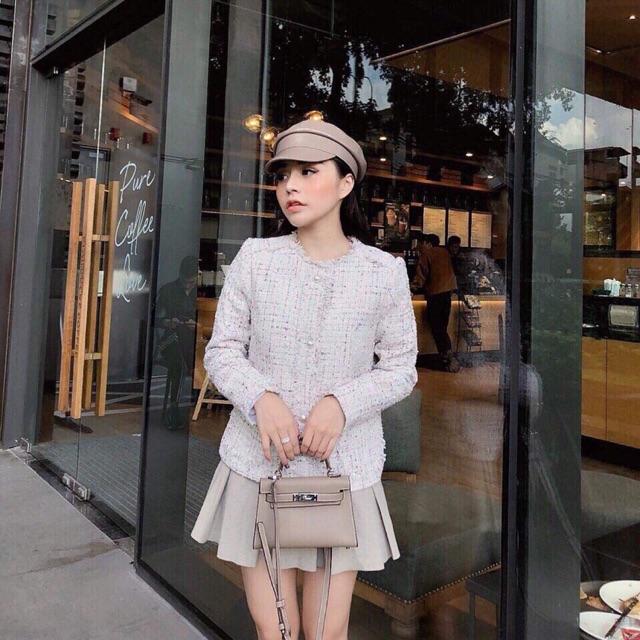 Áo Khoác Dạ - Hình thật