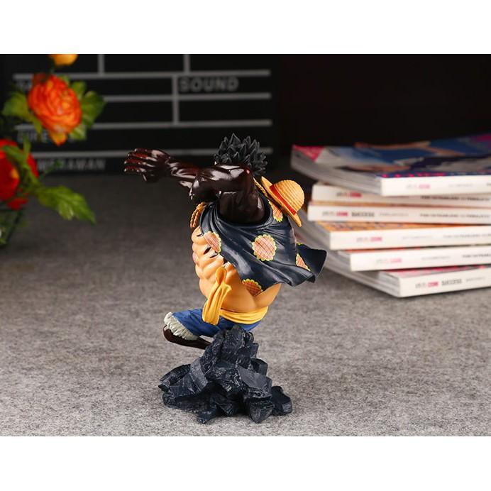 Mô Hình Figure One Piece Nhân Vật Luffy Gear 4 15Cm