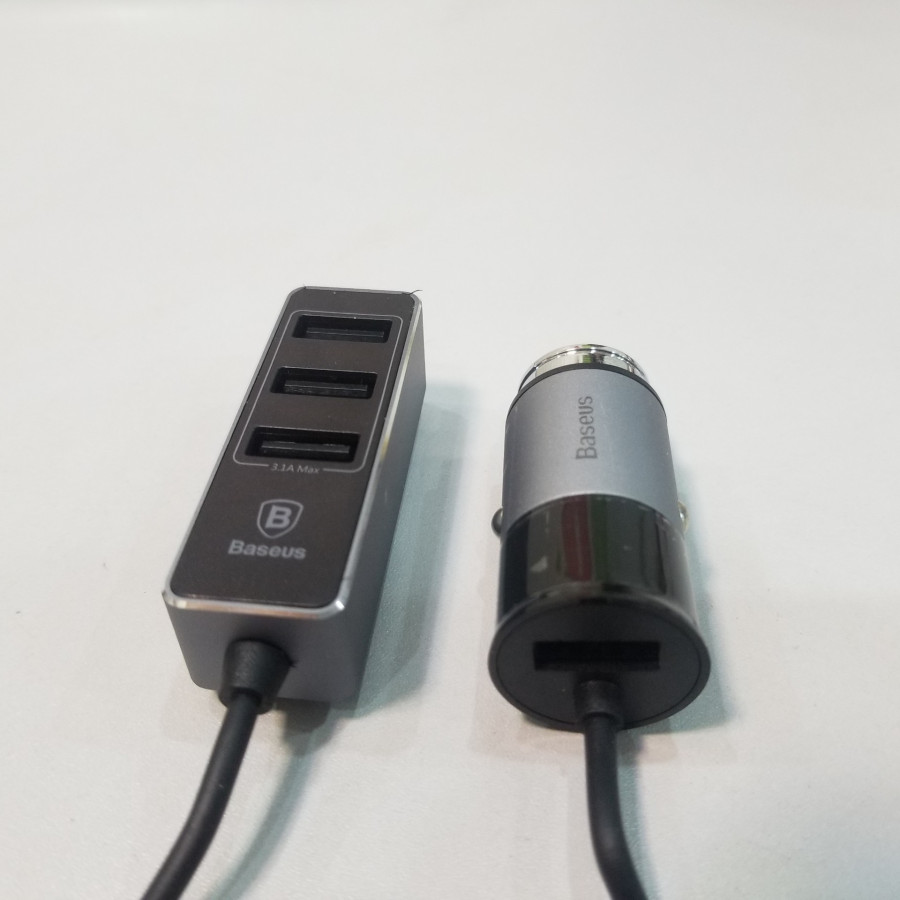 Tẩu Sạc Nhanh Baseus 4 USB - Hàng Chính Hãng