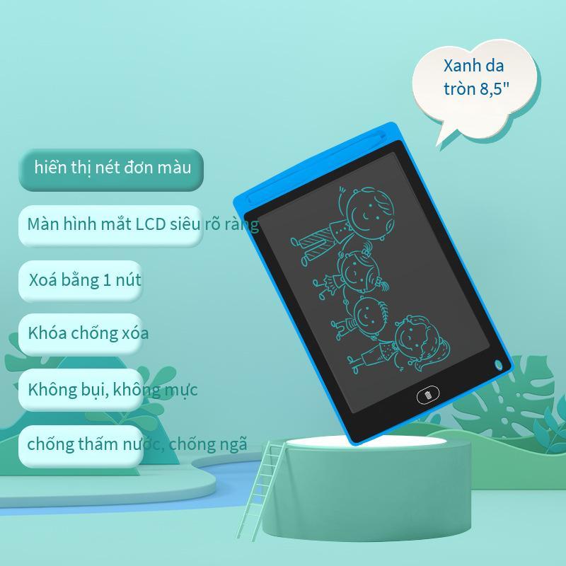 Phong cách mới nhất 8,5 inch màu LCD bảng chữ viết tay bảng viết bảng vẽ trẻ em LCD bảng vẽ điện tử bảng viết tay bảng đen trẻ em