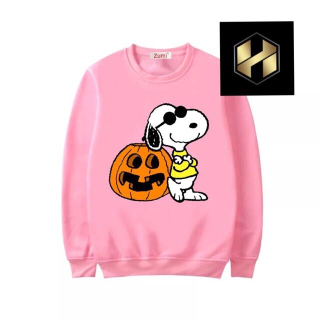 Áo sweater nam nữ halloween có bigsize nỉ bông dày mịn