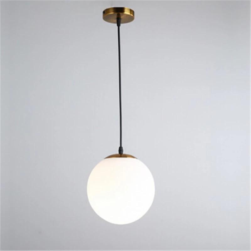 Đèn thả khối cầu thủy tinh xi sứ hiện đại chưa bao gồm bóng đèn THCN 207-20
