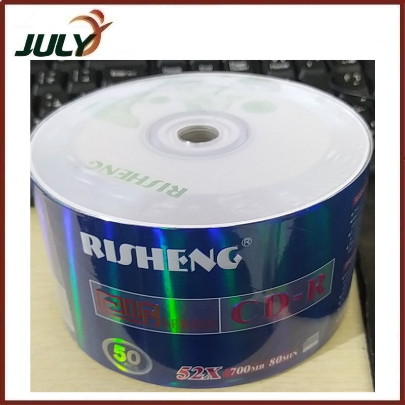 Đĩa trắng, Đĩa CD trắng Risheng hộp 50 cái dung lượng 700mb - JL- HÀNG CHÍNH HÃNG