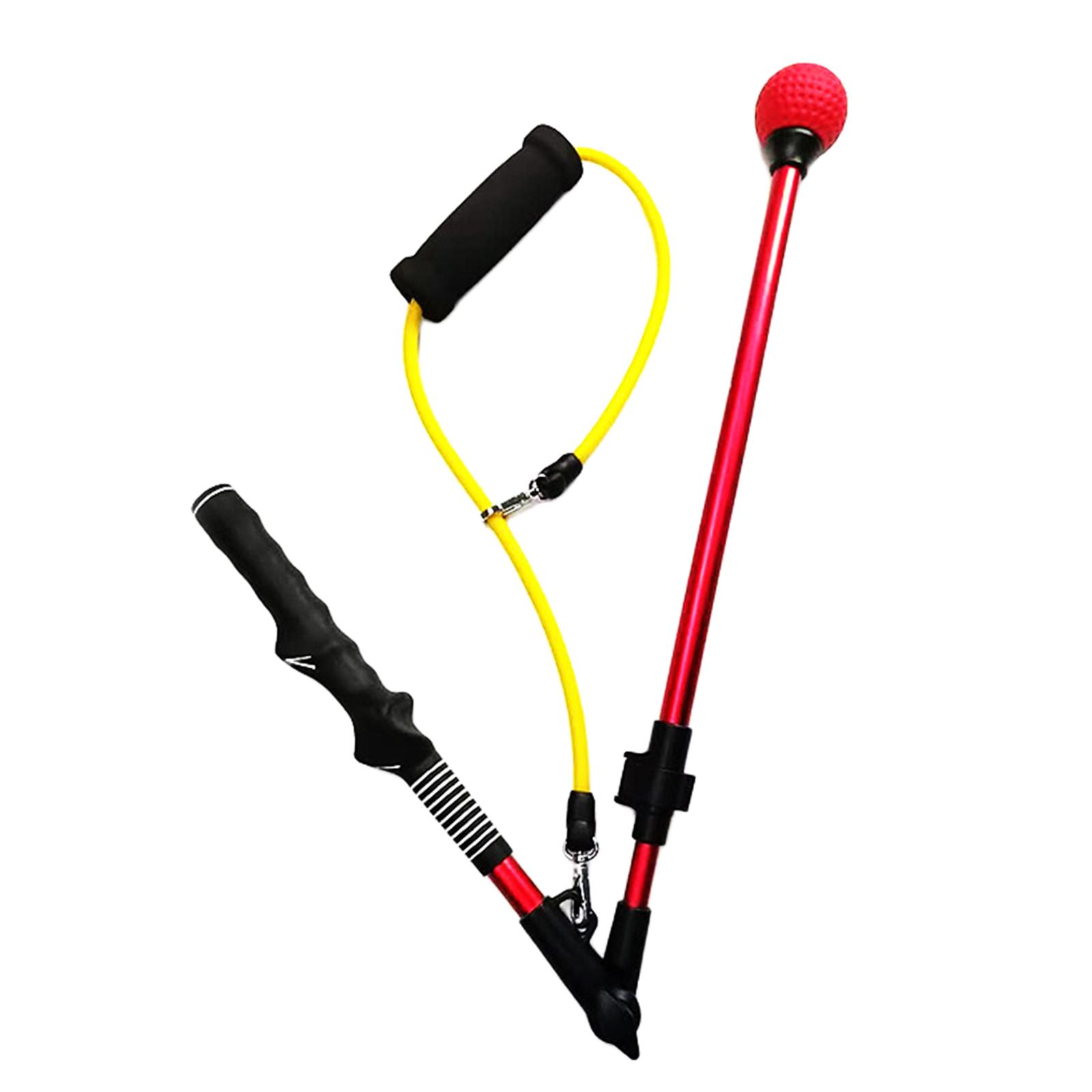 Golf Swing Trainer Golf Alignment Warm-Up Stick Training Aid Practice