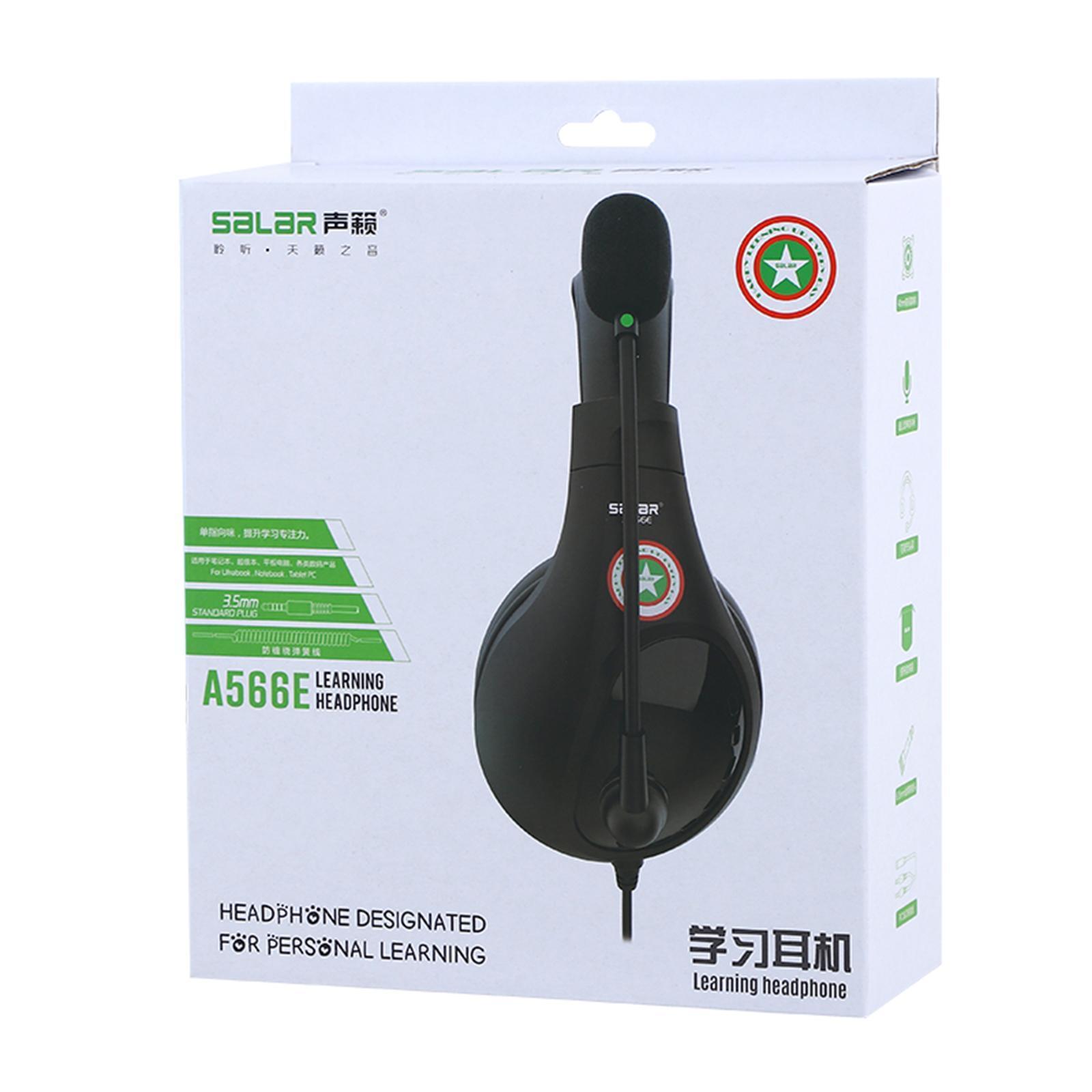Student Headphones with Micophone Adjustable Comfortable Headset for School