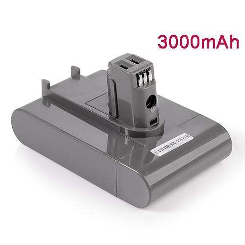 Pin chân không Li-ion 22.2V 3000mAh cho Dyson DC35, DC45 DC31, DC34, DC44, DC31 Animal, DC35 Animal,917083-01 Màu sắc: 3000mAh