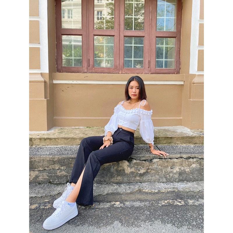 Lyly Pants quần loe dài xẻ tà