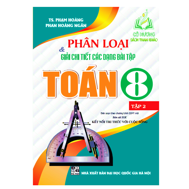 Sách - Combo Phân Loại và Giải Chi Tiết Các Dạng Bài Tập Toán 8 - Tập 1 + 2